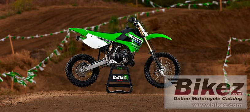 Big Kawasaki kx 85 picture and wallpaper from Bikez.com